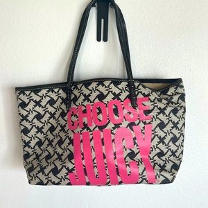 Juicy couture Scottie dog leather purse